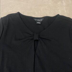 Liz Claiborne Classic Black Blouse